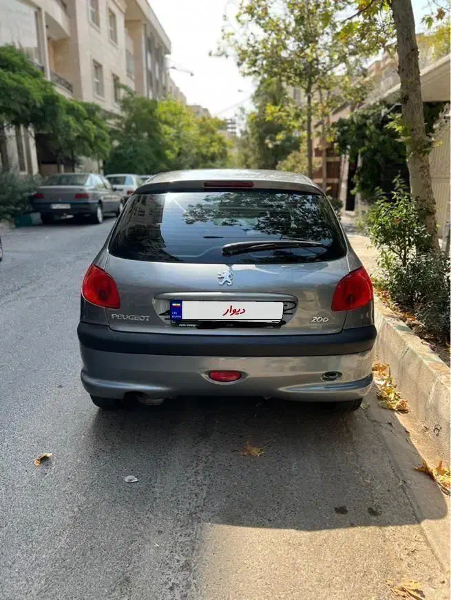 پژو 206 تیپ ۵، مدل ۱۳۸۴|خودرو سواری و وانت|تهران, جنت‌آباد مرکزی|دیوار