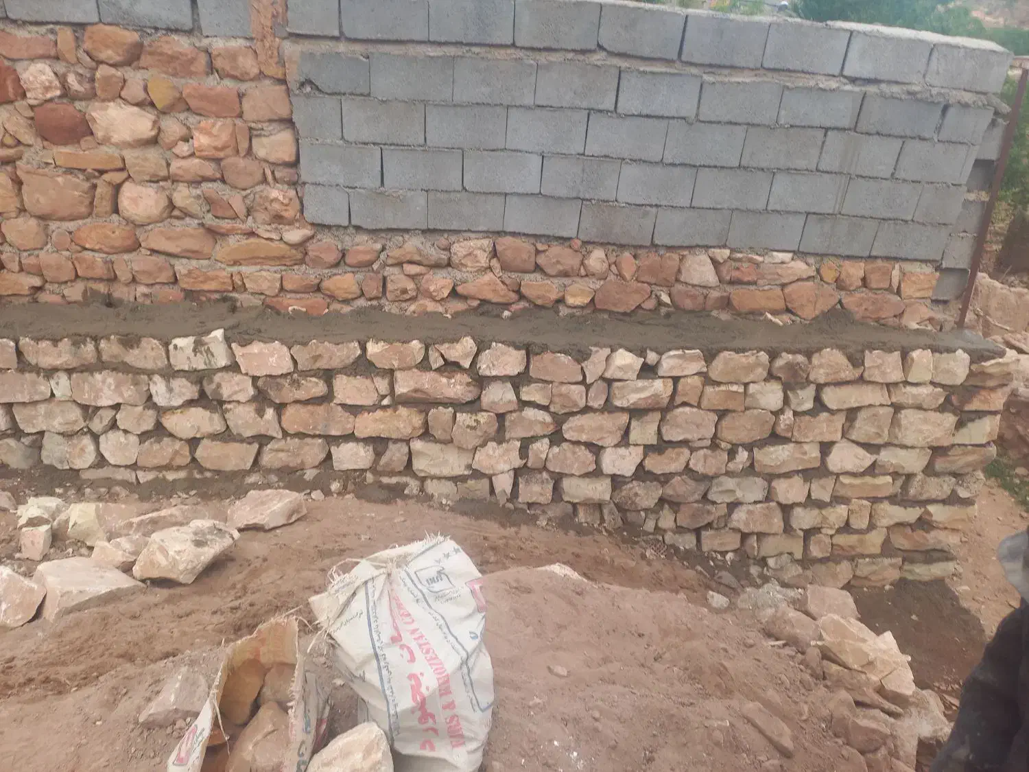 بنا ، آجر نما ، سنگ کاری|خدمات پیشه و مهارت|بجنورد, |دیوار