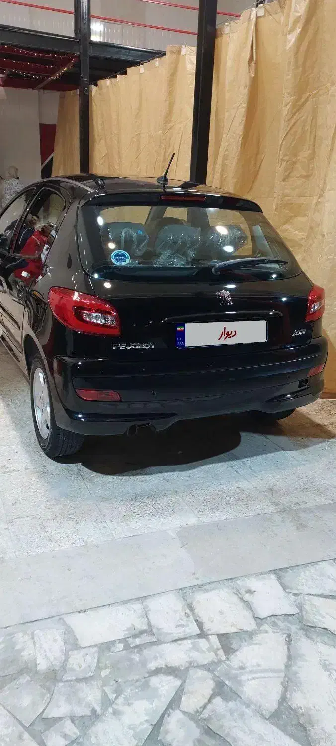 پانورما ارتقا مشکی 207i Tu5|خودرو سواری و وانت|آباده, |دیوار