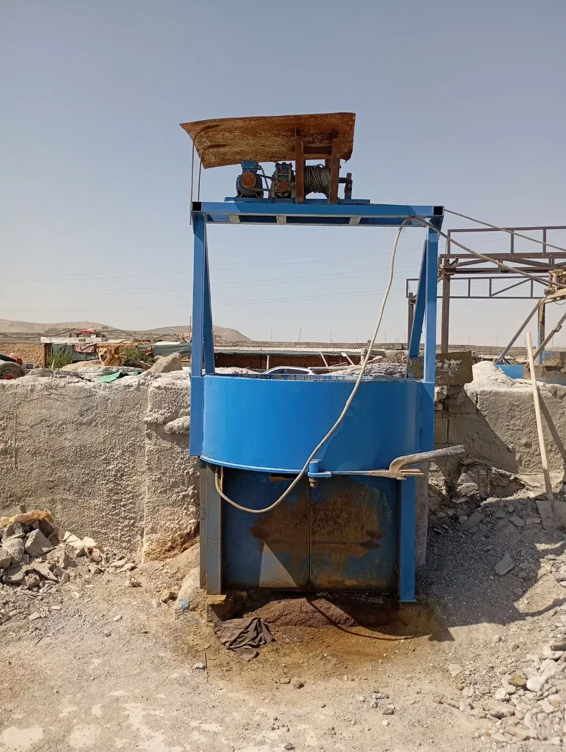 دیگ مخلوط کن600 کیلو قالب بلوک|ماشینآلات صنعتی|شاهینشهر, برخوار غرب|دیوار