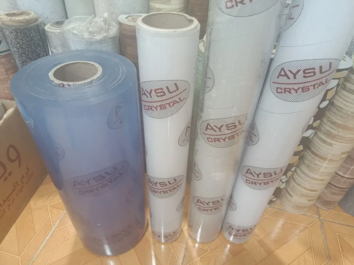 سلفون رومیزی شفاف خارجی|ظروف نگهدارنده، پلاستیکی، یکبارمصرف|مشکیندشت, |دیوار