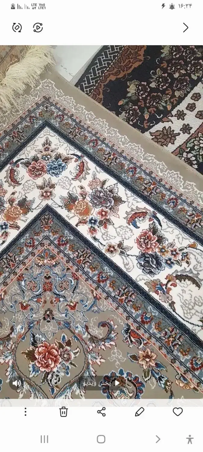 فرش ۶ و ۹و ۱۲ متری نگین طلایی مشهد|فرش|کرمانشاه, |دیوار