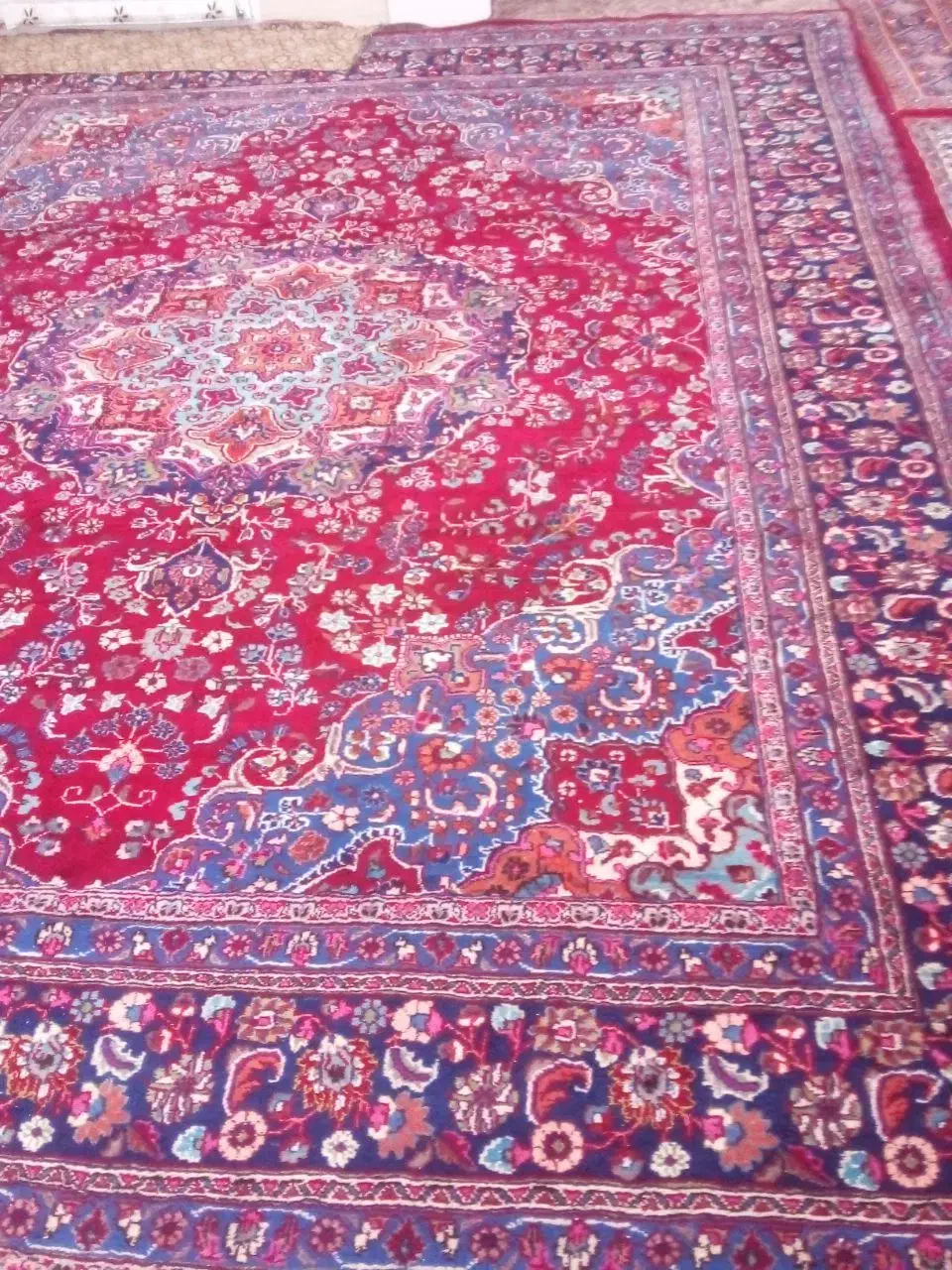 ۶ تخته فرش دستبافت|فرش|قم, میرزائیه|دیوار