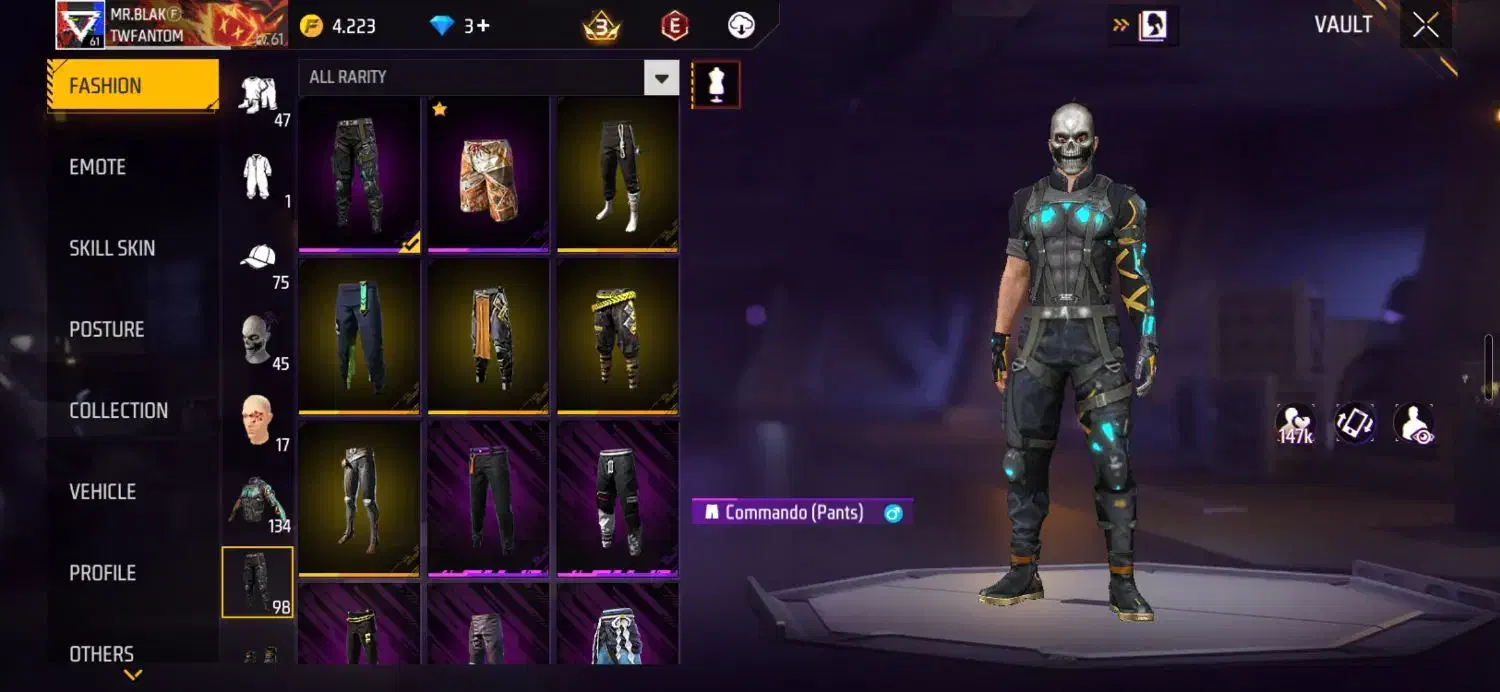 اکانت فری فایر|کنسول، بازی ویدئویی و آنلاین|قشم, |دیوار