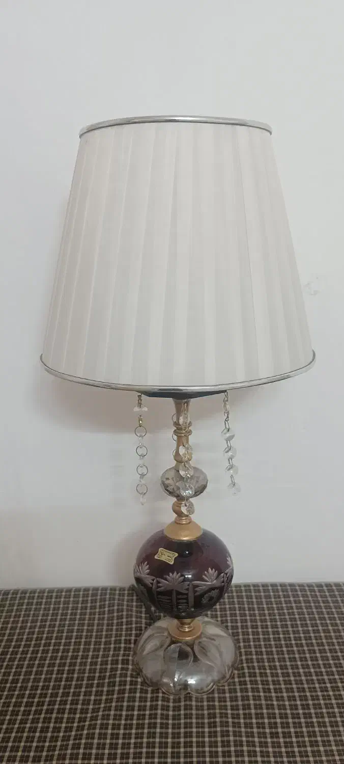 آباژور کریستالی|چراغ خواب و آباژور|قم, پردیسان|دیوار