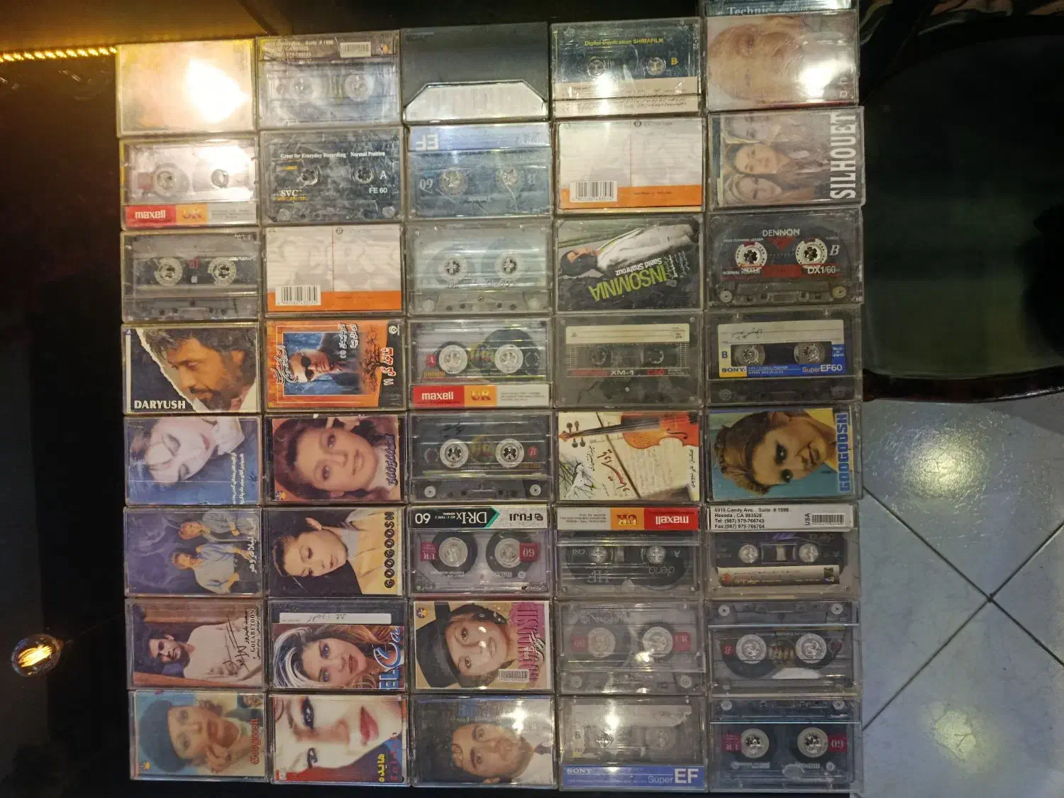 نوار کاست  قدیمی|کلکسیون اشیاء عتیقه|تهران, پرستار|دیوار