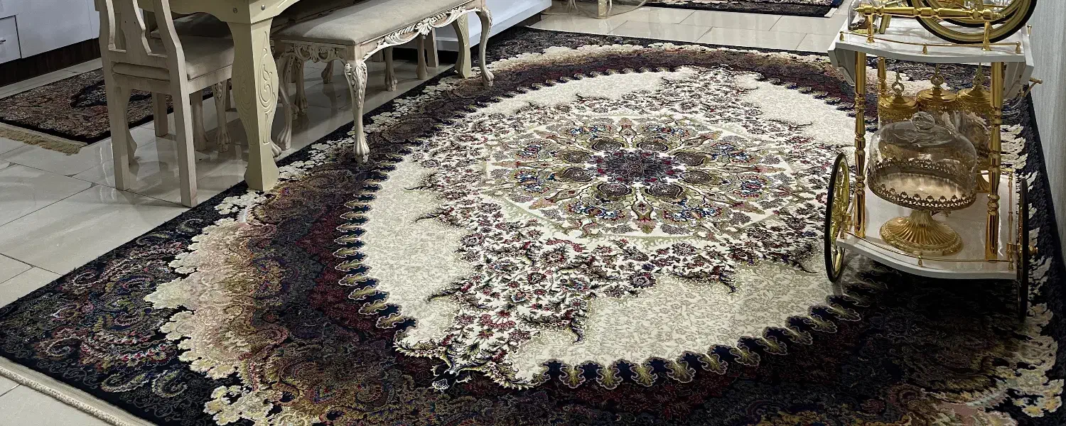 فرش نه متری دو عدد|فرش|اصفهان, گرکان|دیوار