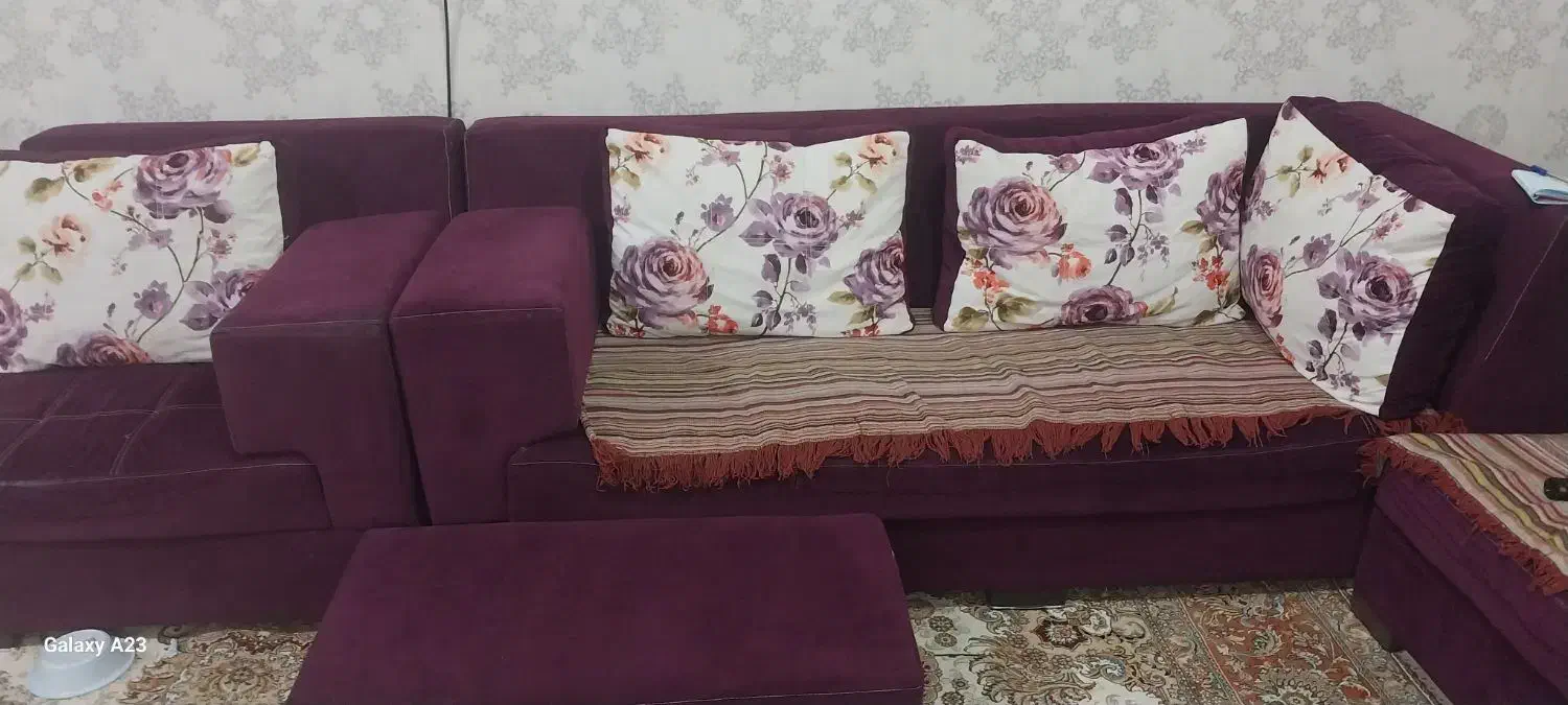 مبل ال ۷ نفره|مبلمان خانگی و میز عسلی|اهواز, شهرک حفاری|دیوار