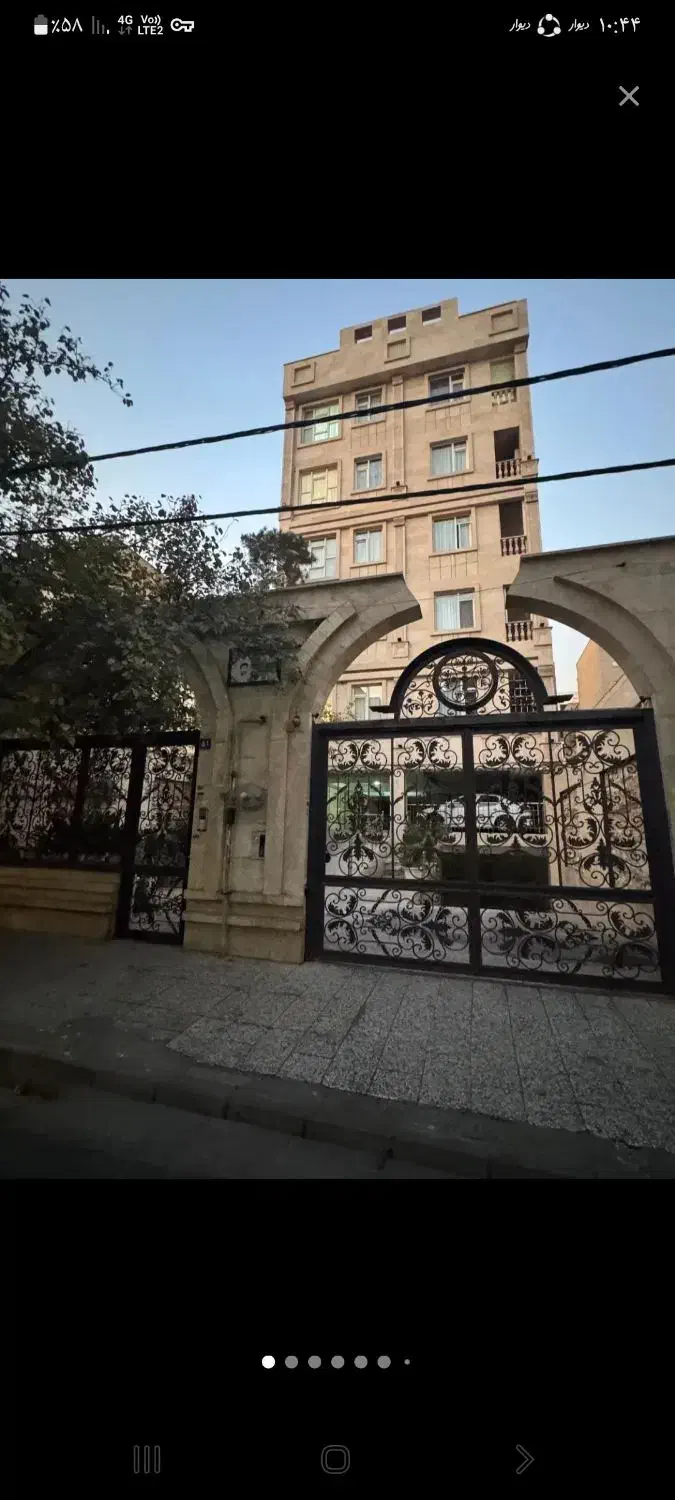 آپارتمان ۹۰ متر/ ۲خواب/ فول / سامان شمالی