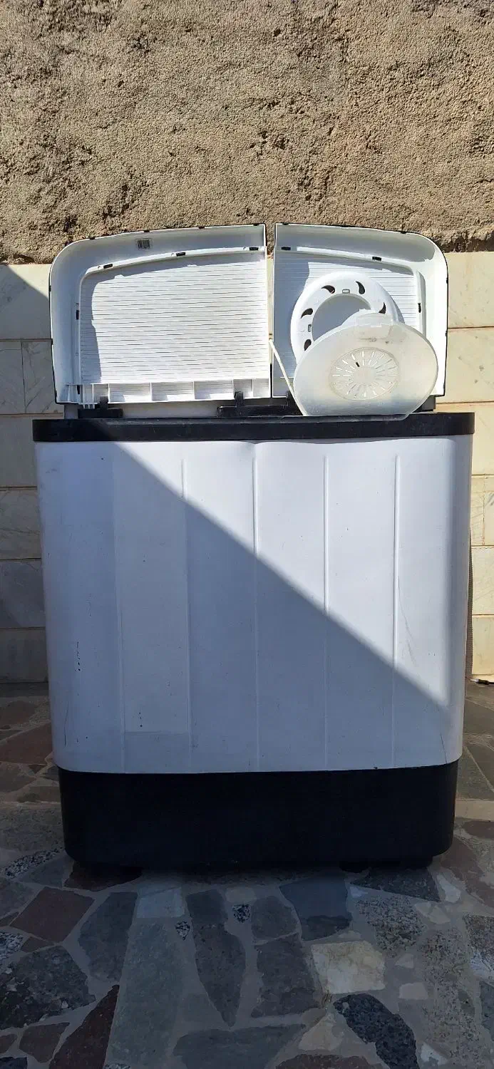 لباسشویی دوقلو|ماشین لباسشویی و خشک‌کن لباس|تفت, |دیوار