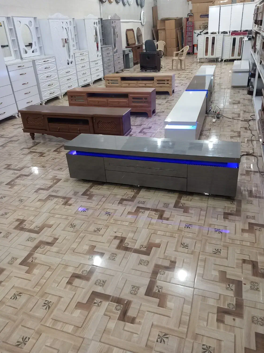 وسایل چوبی منزل|بوفه، ویترین، کنسول|سرپل ذهاب, |دیوار