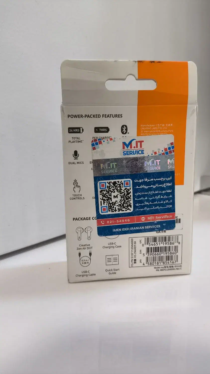 هندزفری بلوتوثی (بیسیم) مدل ZEN air dot|لوازم جانبی موبایل و تبلت|اهواز, آریاشهر|دیوار