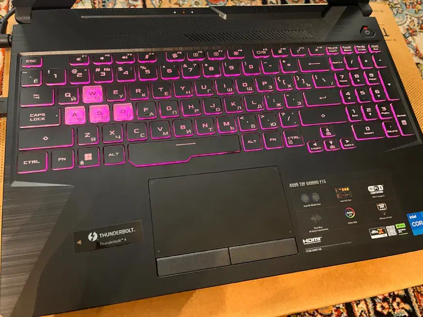 لپ تاپ تاپینگ f15|رایانه همراه|نجف‌آباد, شریعتی|دیوار