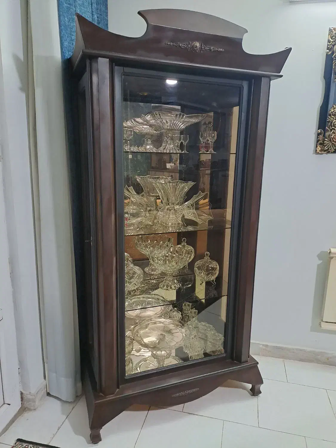 بوفه چوبی|بوفه، ویترین، کنسول|زنجان, |دیوار