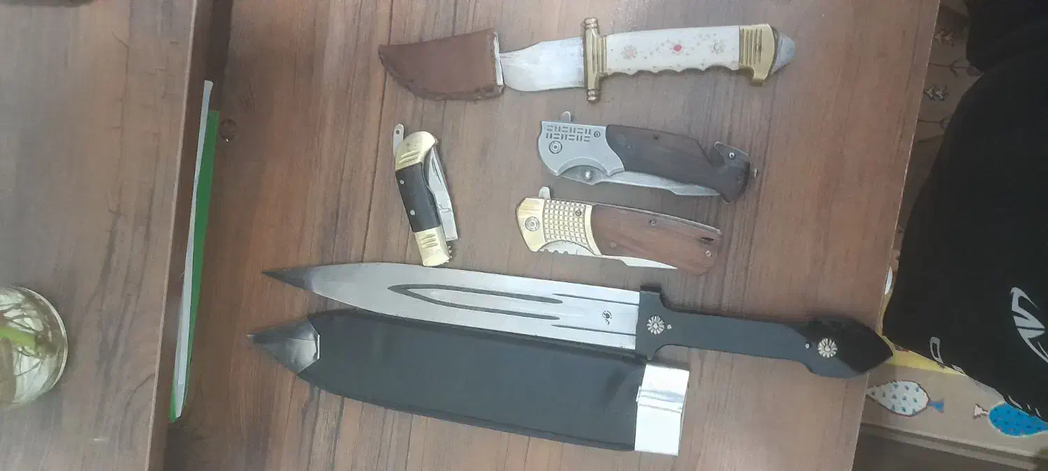 انواع چاقو و کارد|کوهنوردی و کمپینگ|مشهد, جانباز|دیوار