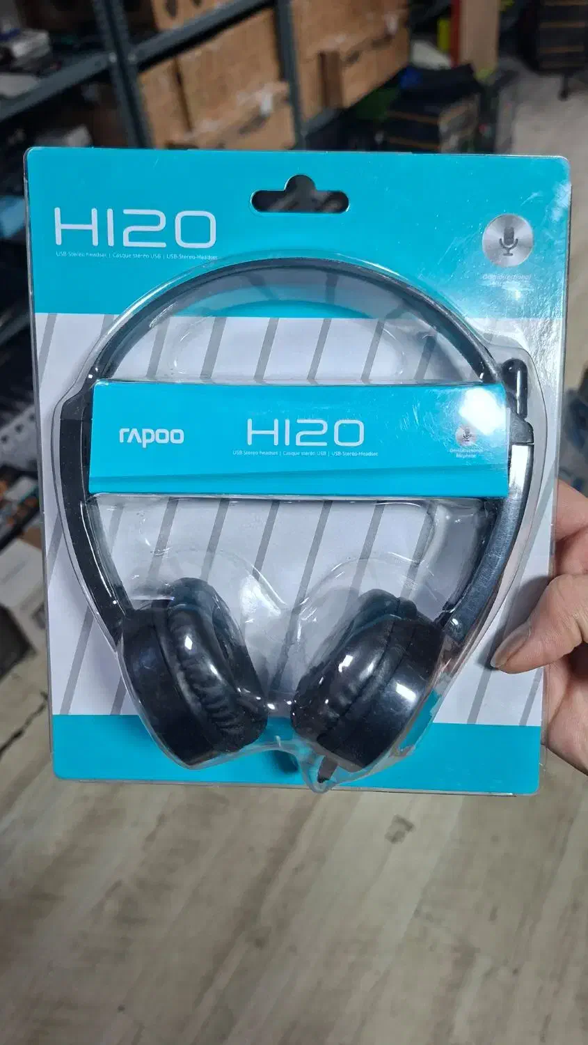 هدست گارانتی اصلی رپو H120|قطعات و لوازم جانبی رایانه|تهران, فلسطین (میدان انقلاب)|دیوار