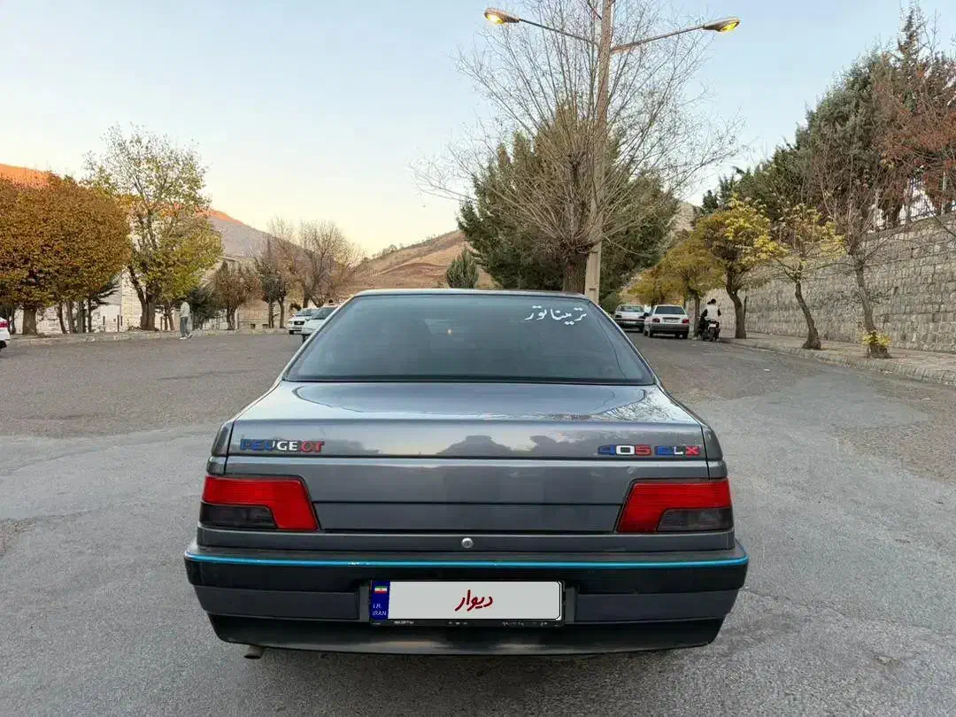پژو ۴۰۵ مدل ۹۶دوگانه کارخانه|خودرو سواری و وانت|بانه, |دیوار