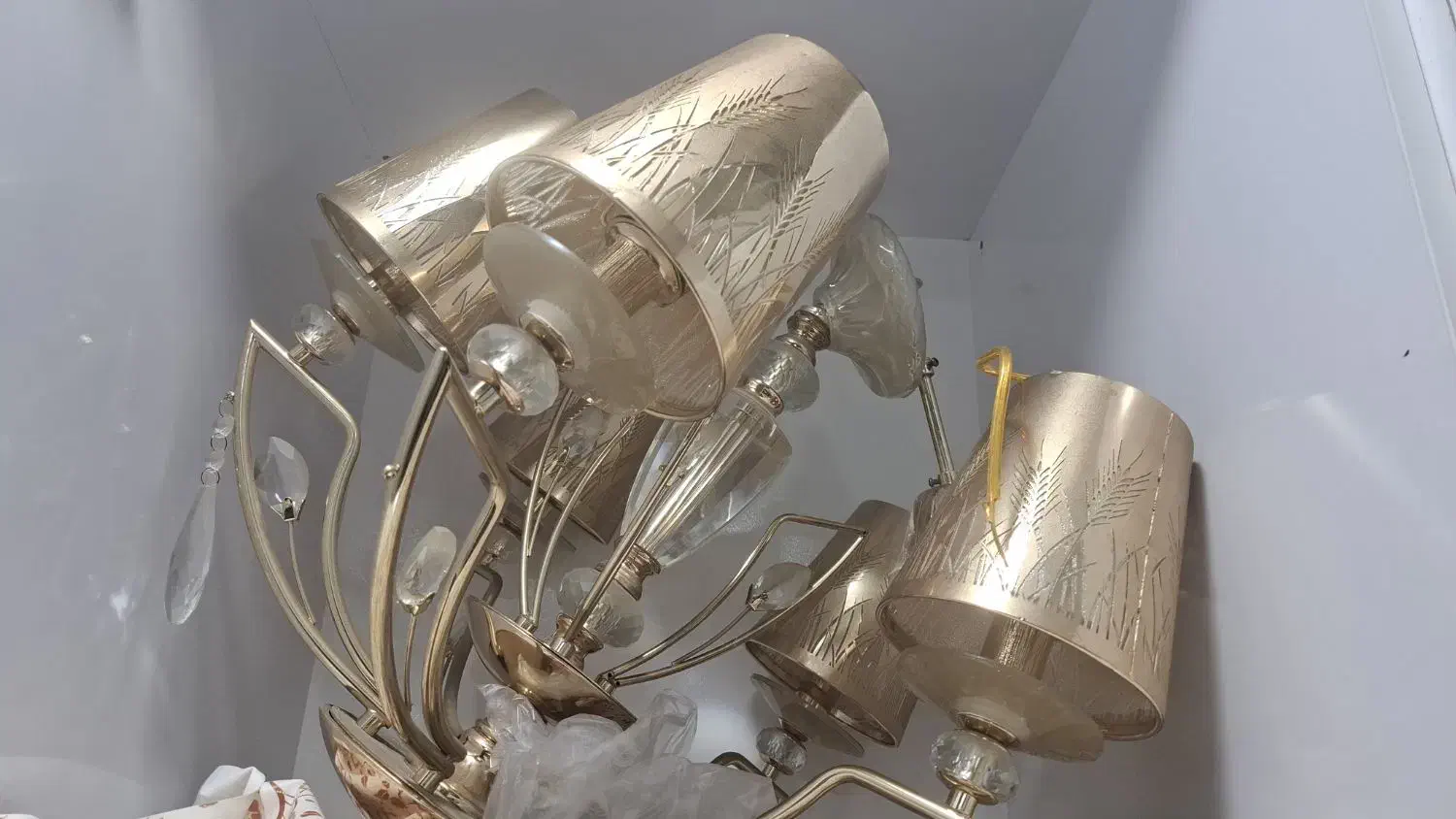 لوستر وارداتی رنگ ثابت|لوستر و چراغ آویز|قدس, شهرقدس|دیوار