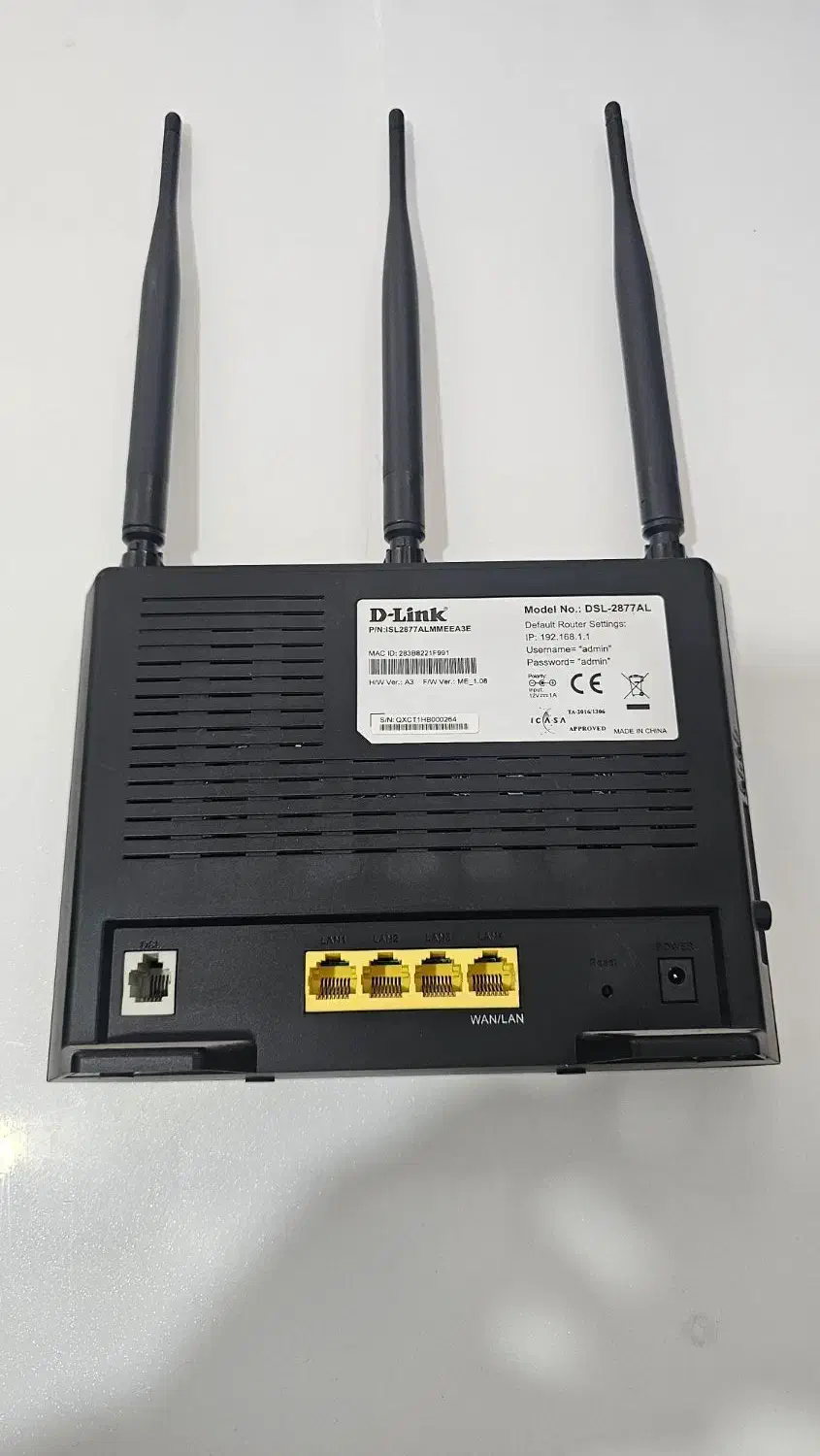 مودم ADSL/VDSL Dlink 2877AL|مودم و تجهیزات شبکه|تهران, هفده شهریور|دیوار