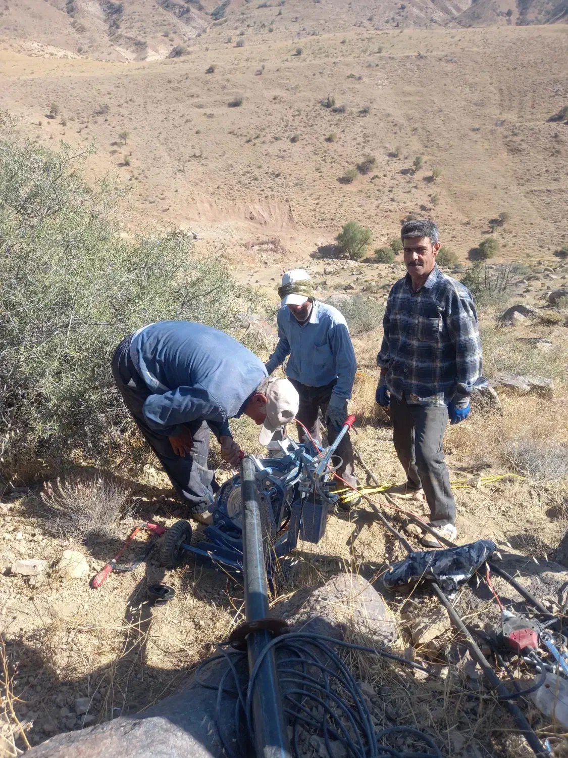 لوله کشی زمین کشاورزی|خدمات پیشه و مهارت|خرمدره, |دیوار