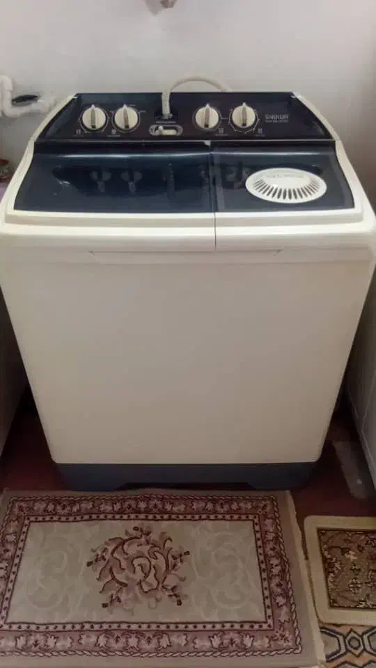 ماشین لباسشویی دوقولو|ماشین لباسشویی و خشککن لباس|بندر انزلی, کارآموزی|دیوار