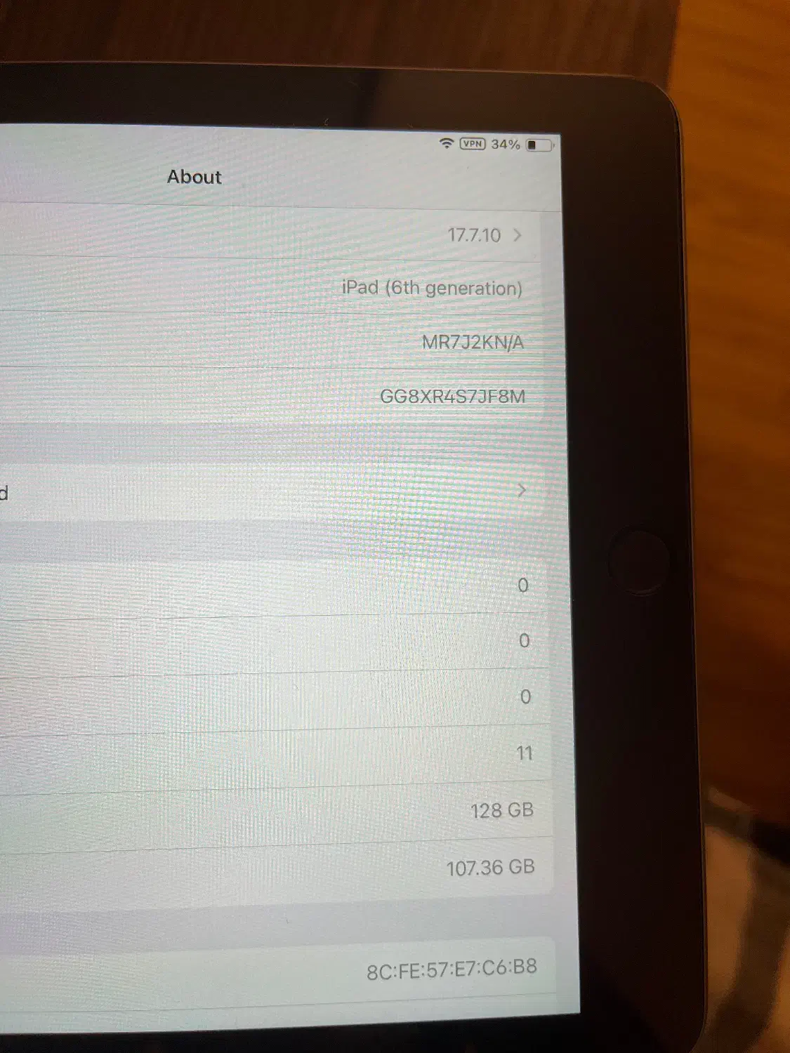 iPad 6 gen - 128 gig|تبلت|تهران, الهیه|دیوار
