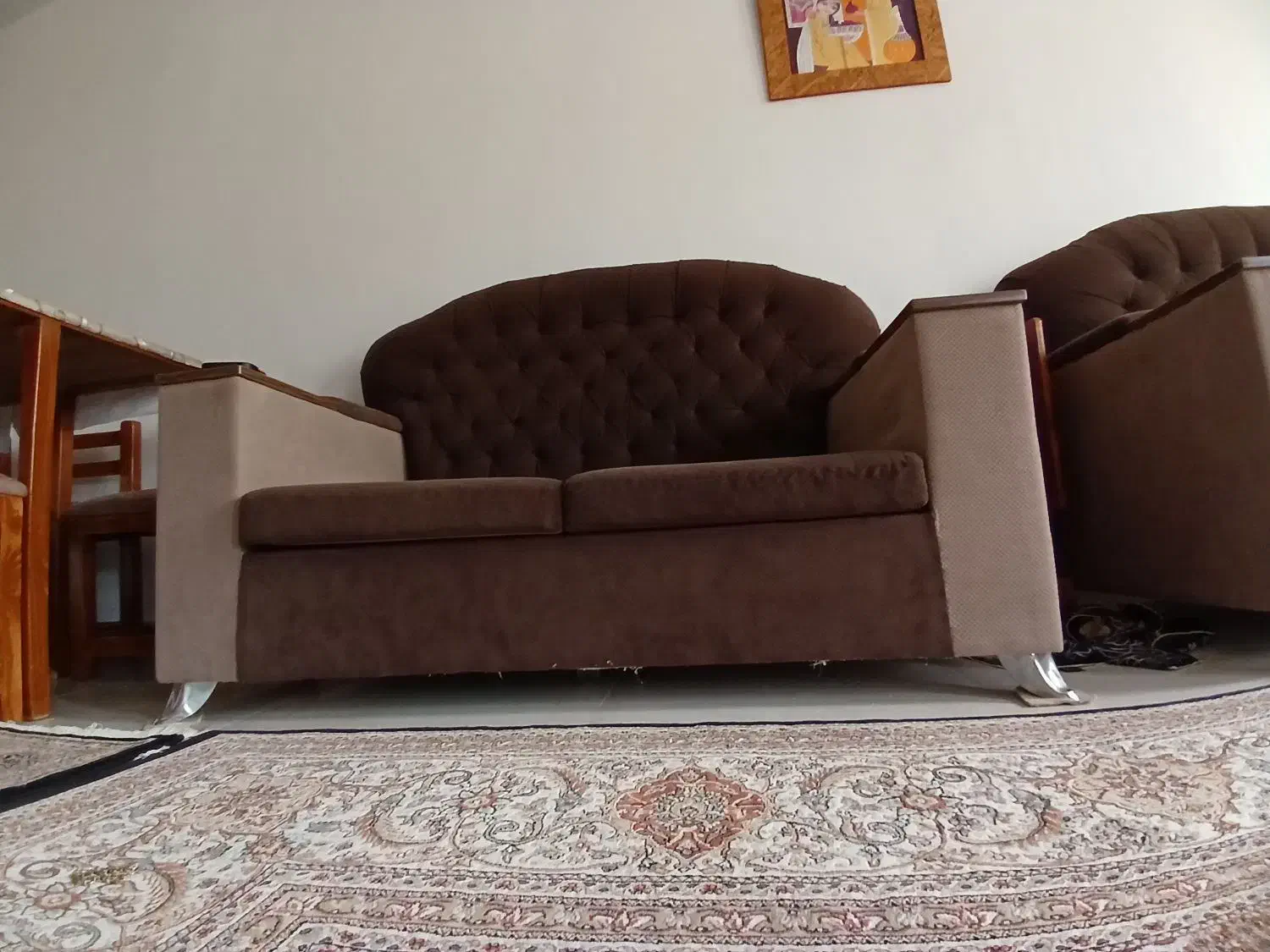 موبل ۷ نفره سالم|مبلمان خانگی و میز عسلی|رشت, حومه رشت|دیوار