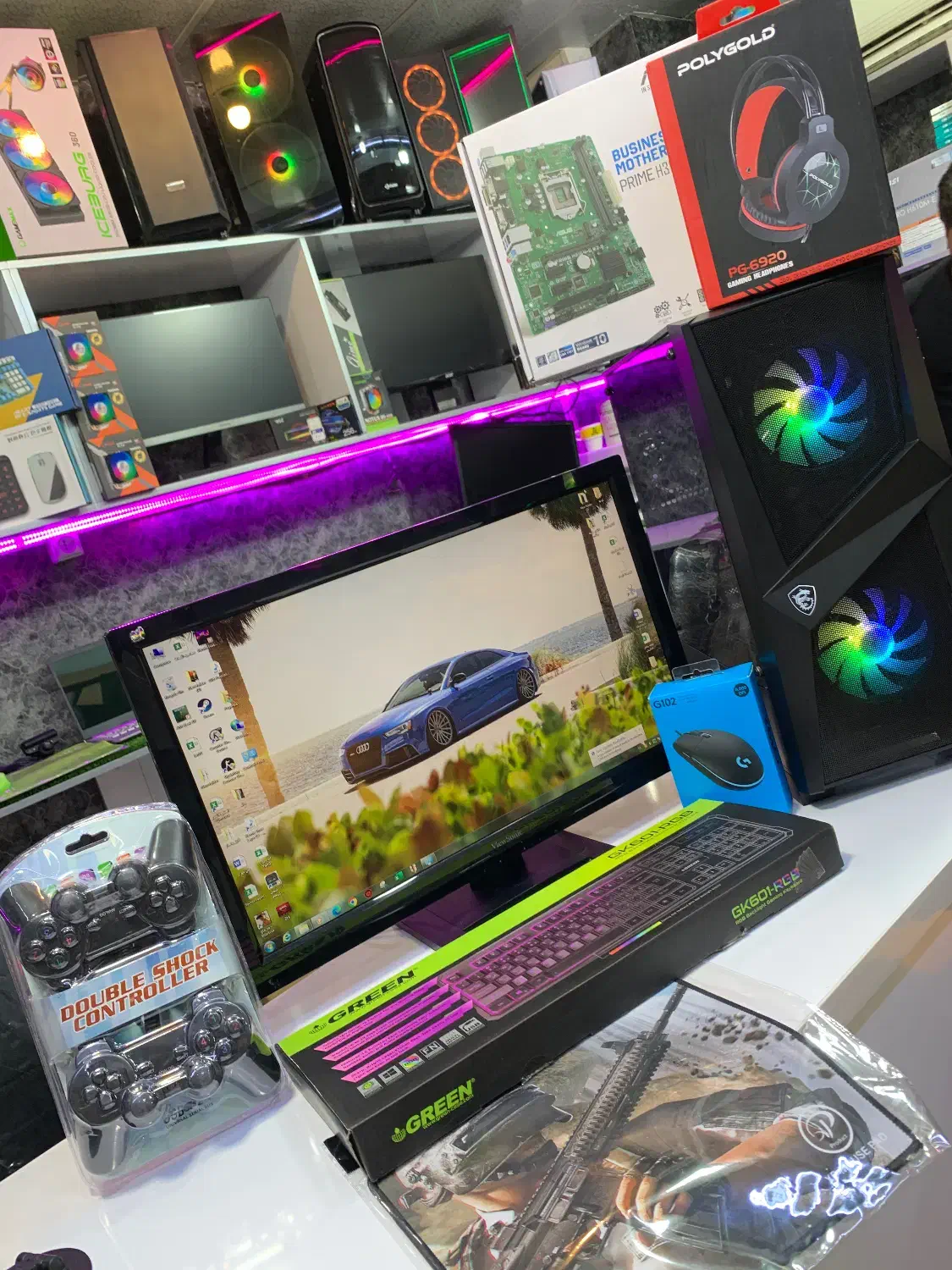 پک گیمینگ MSI قدرتمند فول بازی|رایانه رومیزی|اهواز, گلستان|دیوار