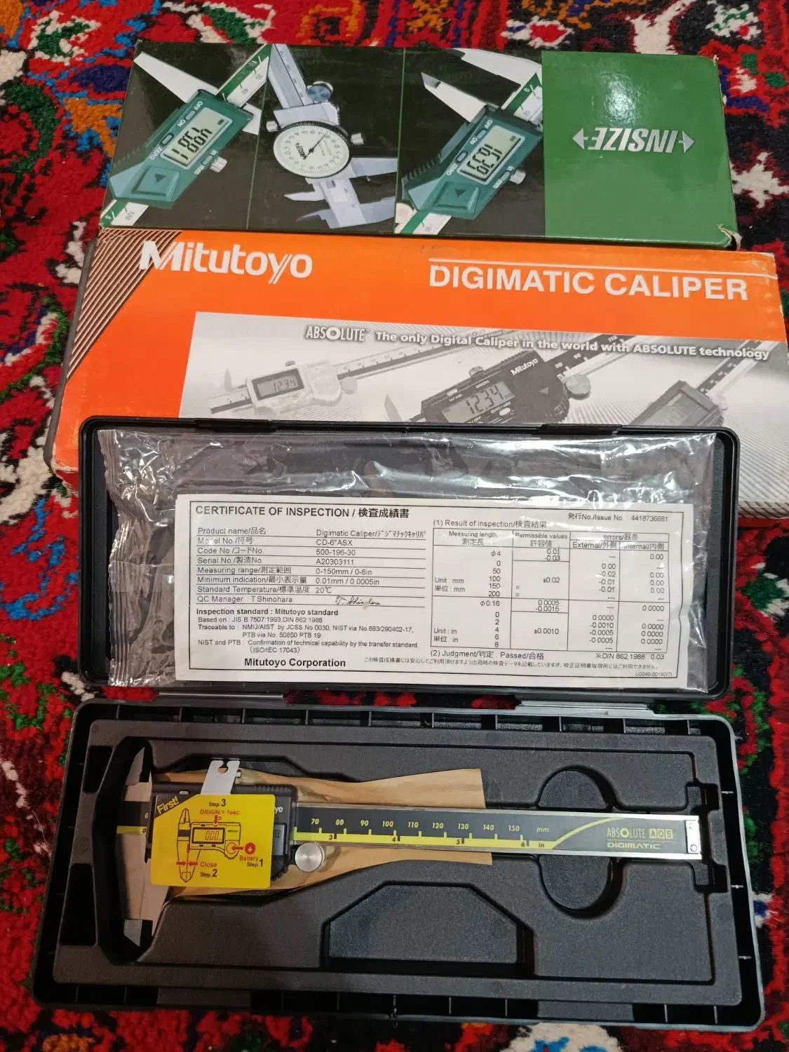 فروش کولیس دیجیتال اصلی میتوتیو ژاپن|ابزارآلات|بناب, |دیوار