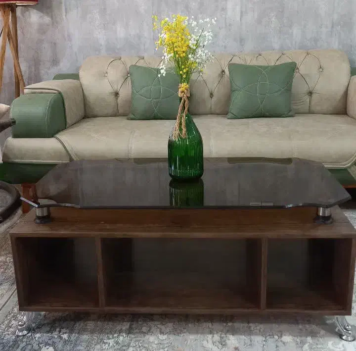 میز وسط یا میز جلو مبلی|مبلمان خانگی و میز عسلی|لنجان, |دیوار