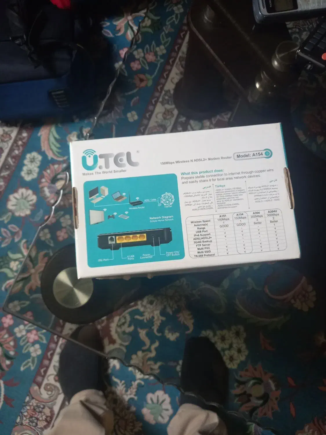 مودم اینترنت وآی فای|مودم و تجهیزات شبکه|رشت, کوی حسینی|دیوار