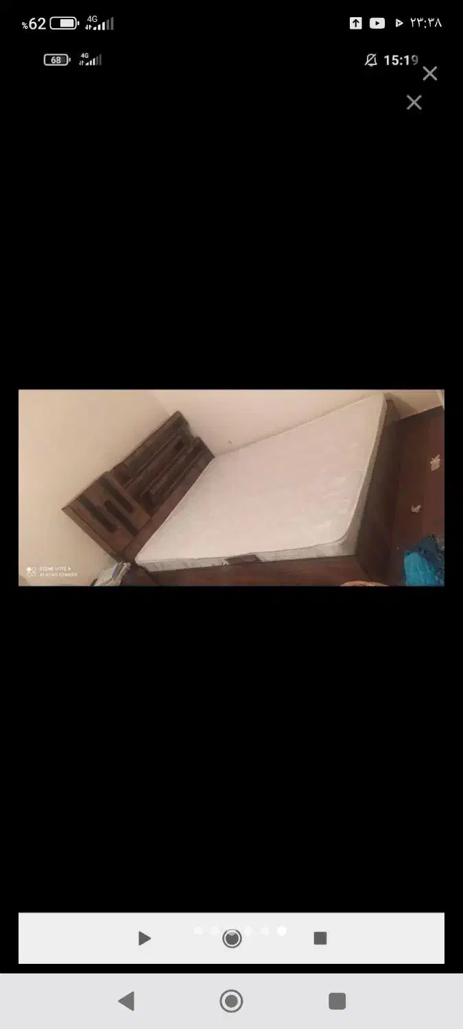 سروس خواب دونفره تمیز وشیک|تخت و سرویس خواب|دوگنبدان, |دیوار