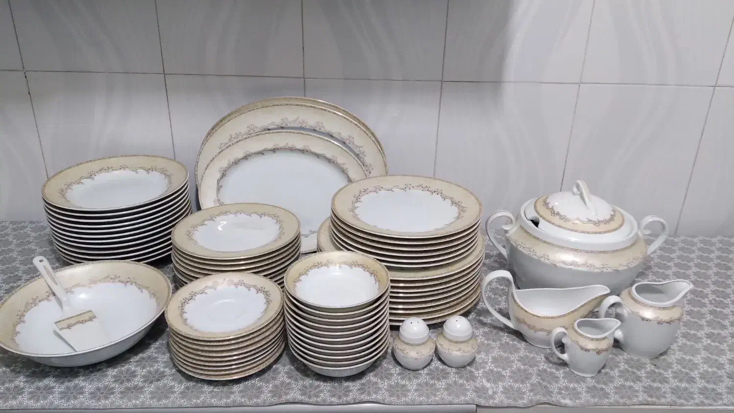 چینی توس|سرویس روتختی|اشتهارد, |دیوار