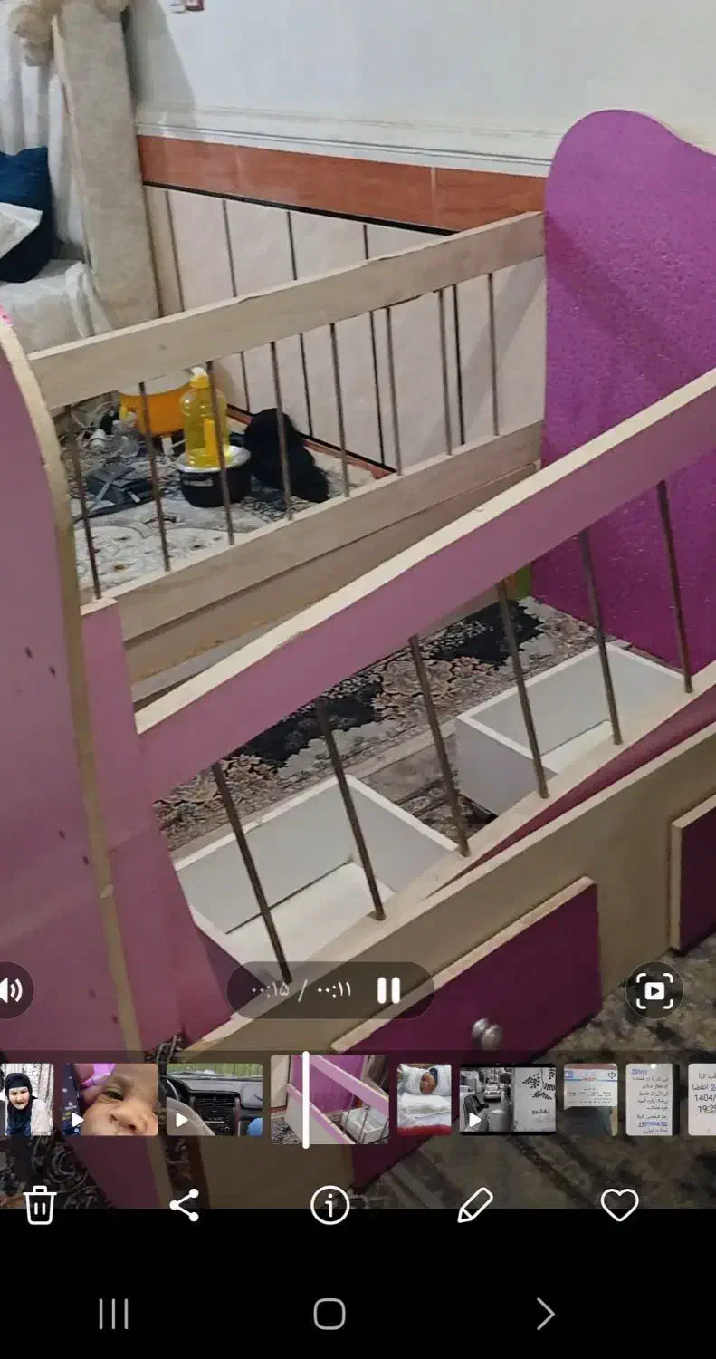 تخت بچه|تخت و صندلی بچه|اهواز, ۲۰۰۰واحدی|دیوار