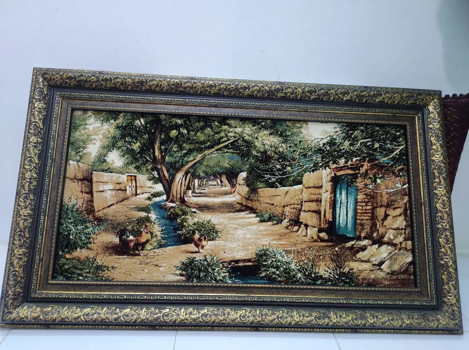 تابلو فرش ماشینی|تابلو فرش|مشهد, سرافرازان|دیوار