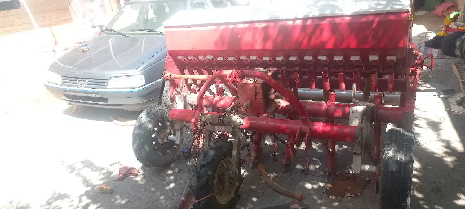 لوبیا کار دومخزن تیپ کش ۱۷ ردیف|ماشینآلات صنعتی|شاهنجرین, |دیوار