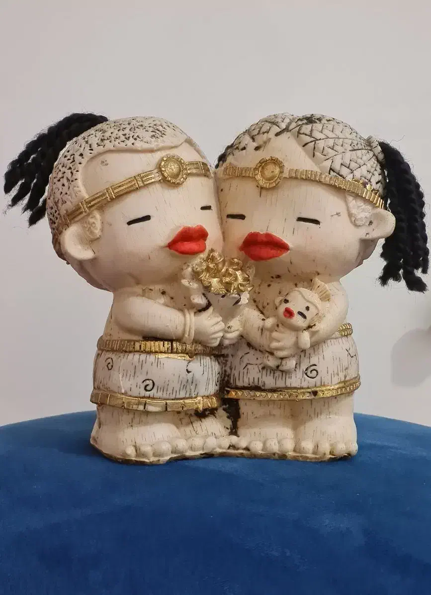 مجسمه گچی پلیمری بسیار زیبا نونو|مجسمه، تندیس، ماکت|دزفول, |دیوار