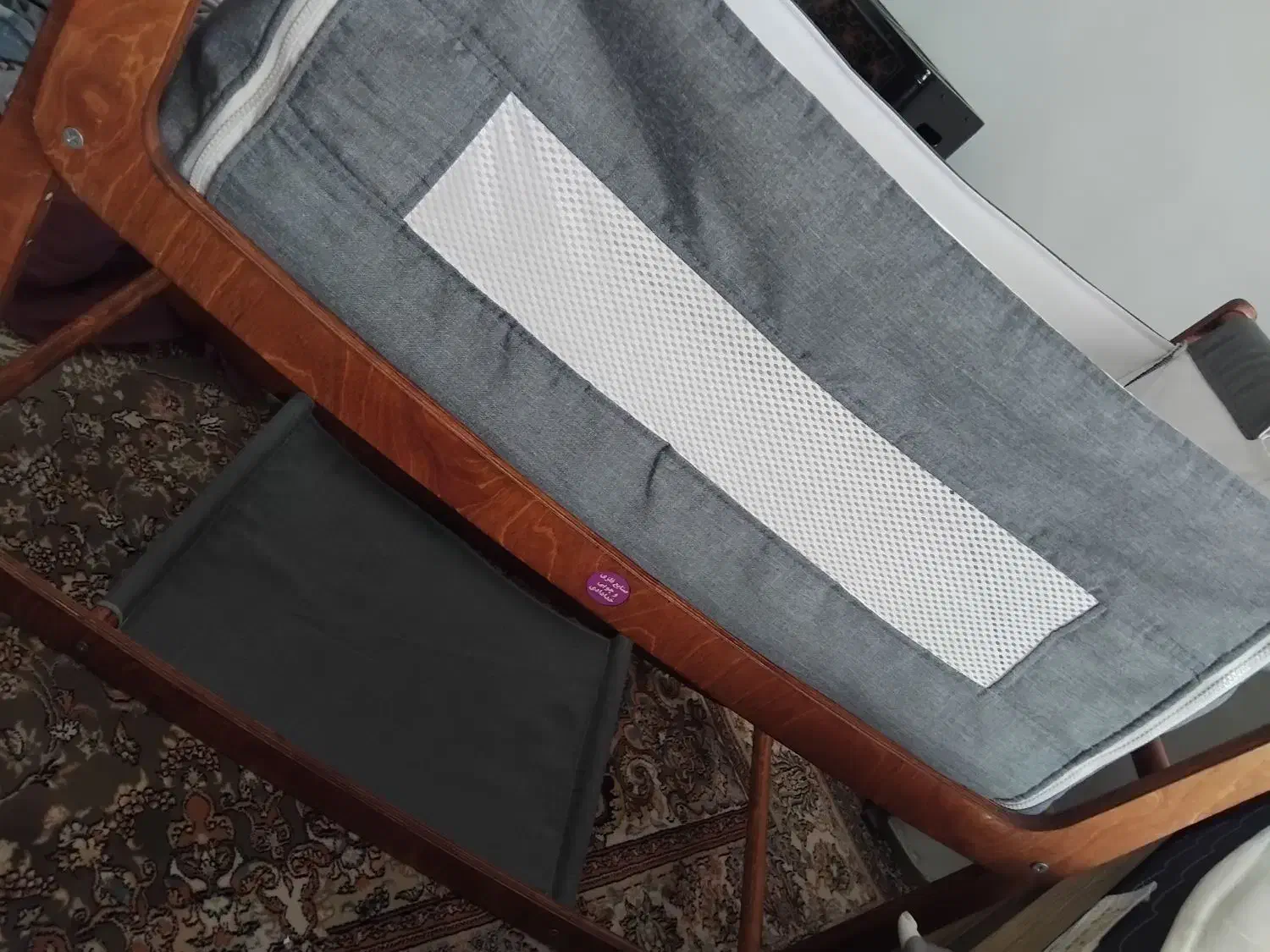 گهواره تخت کودک کنار مادر|تخت و صندلی بچه|هشتگرد, شهرک ریحانه|دیوار