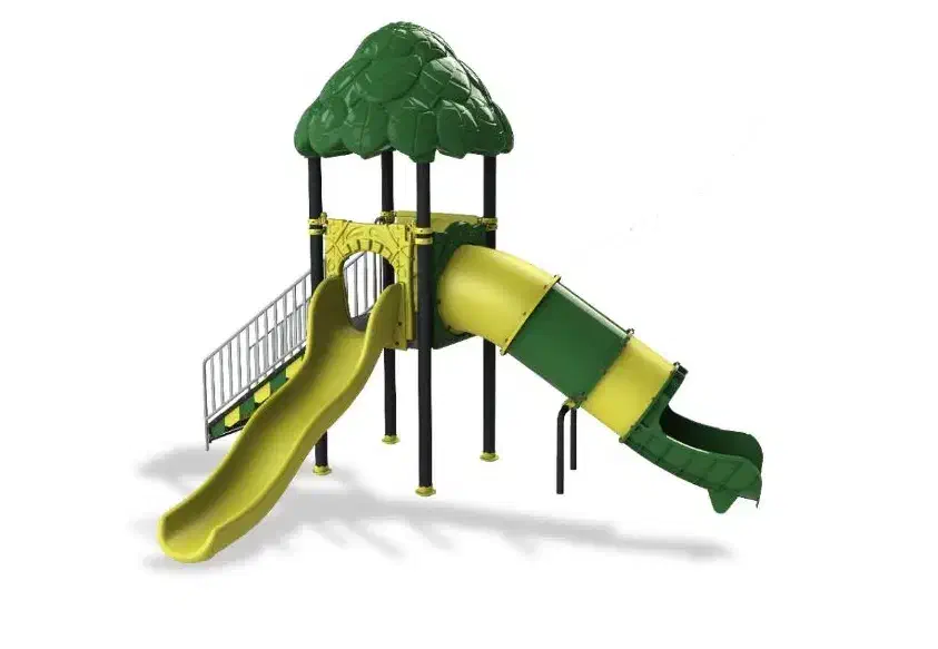 مجموعه بازی پلی اتیلن تاب و سرسره یک پارکی ویلاباغ|اسباببازی|تهران, فتح|دیوار