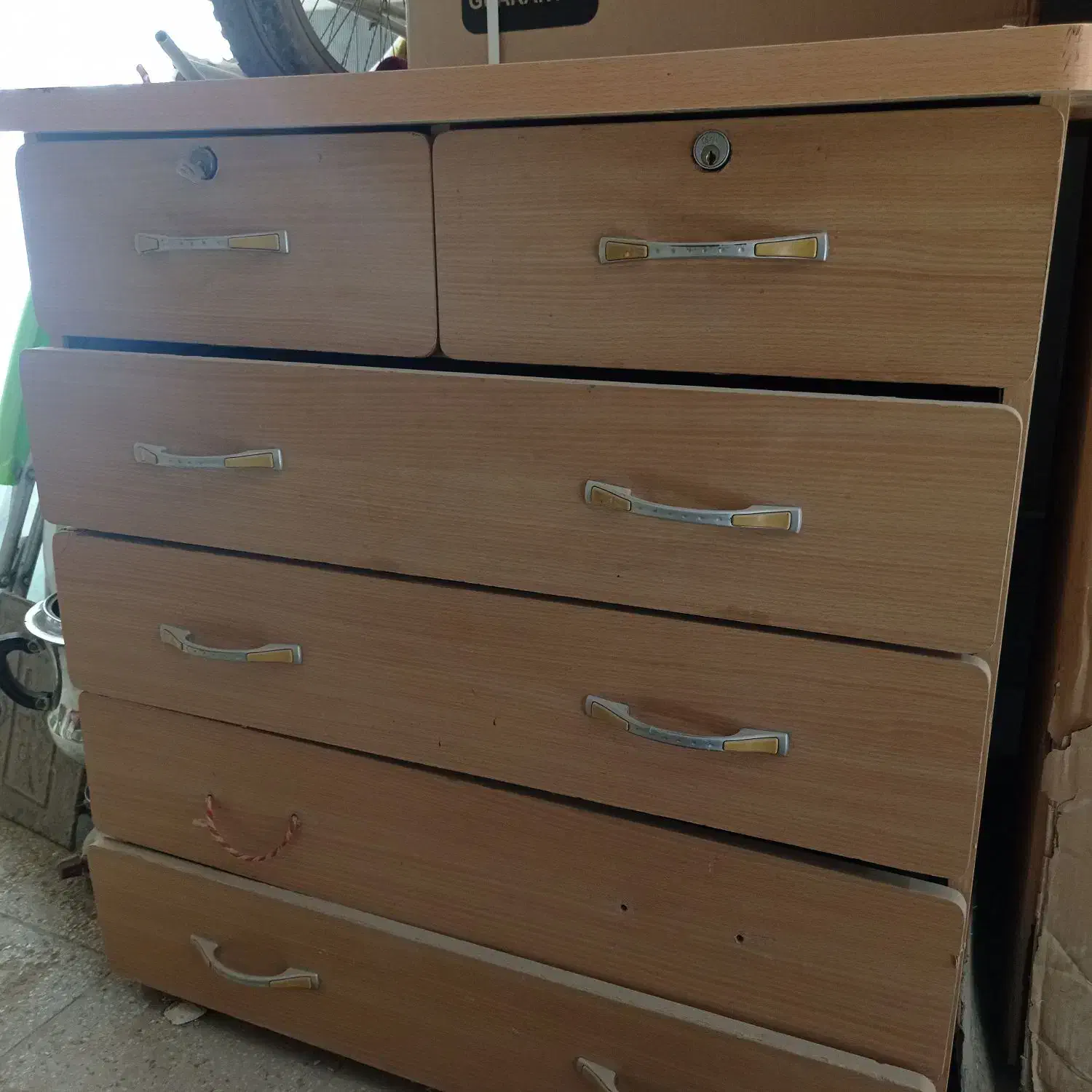 اینه دراورریلی رنگ چوب ام دی اف|تخت و سرویس خواب|تربتحیدریه, آغوی|دیوار