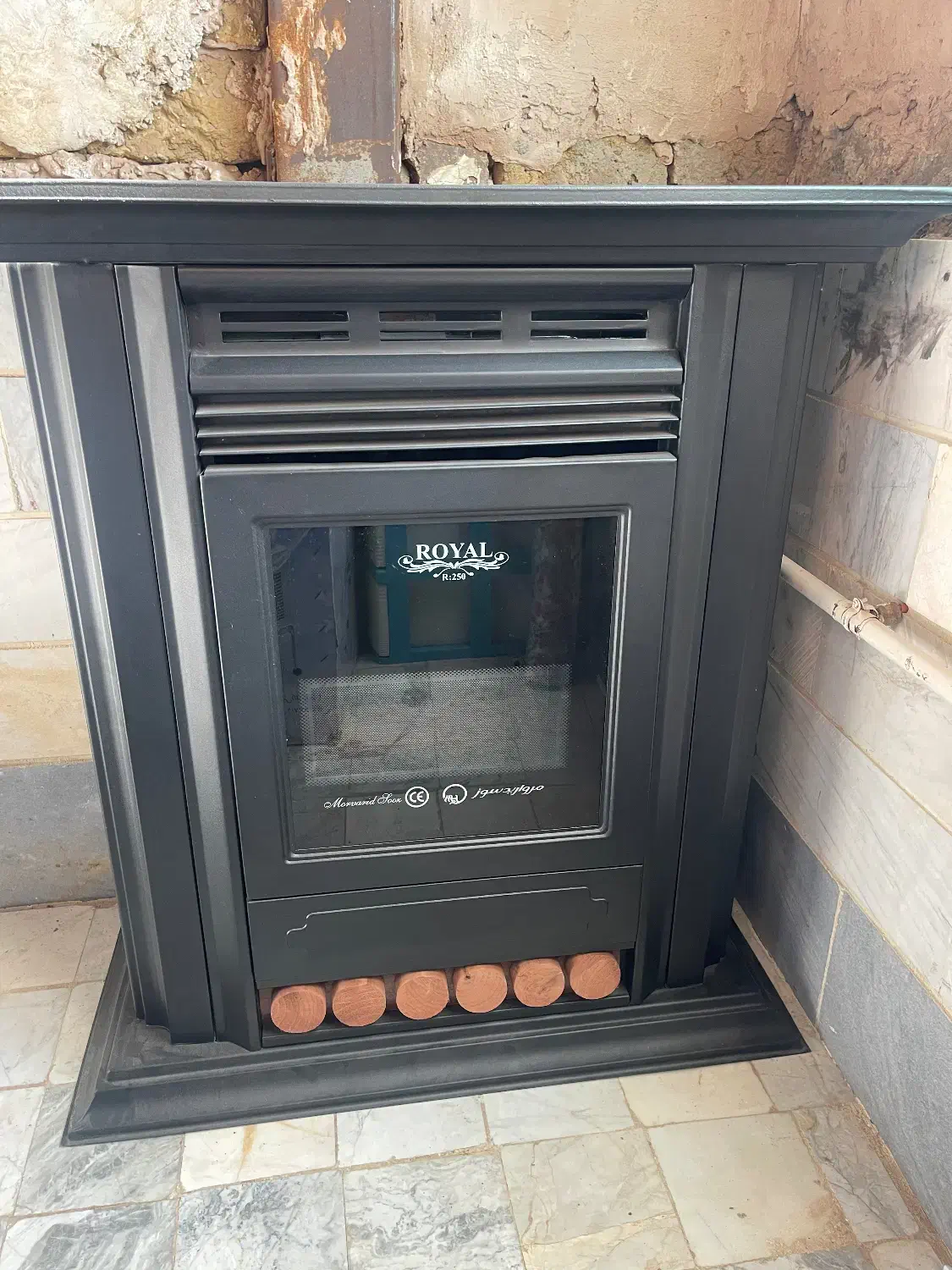 بخاری|بخاری، هیتر، شومینه|اقبالیه, |دیوار