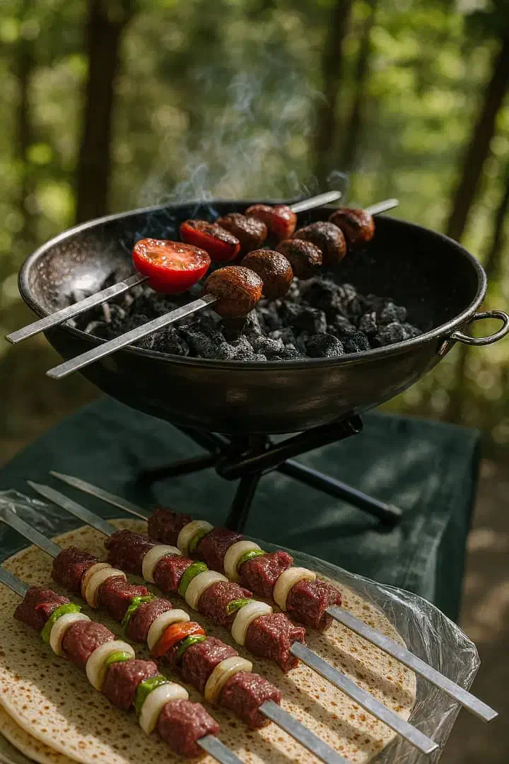 انواع تابه گرانیتی سفری|ظروف پختوپز|رشت, لاکانی|دیوار