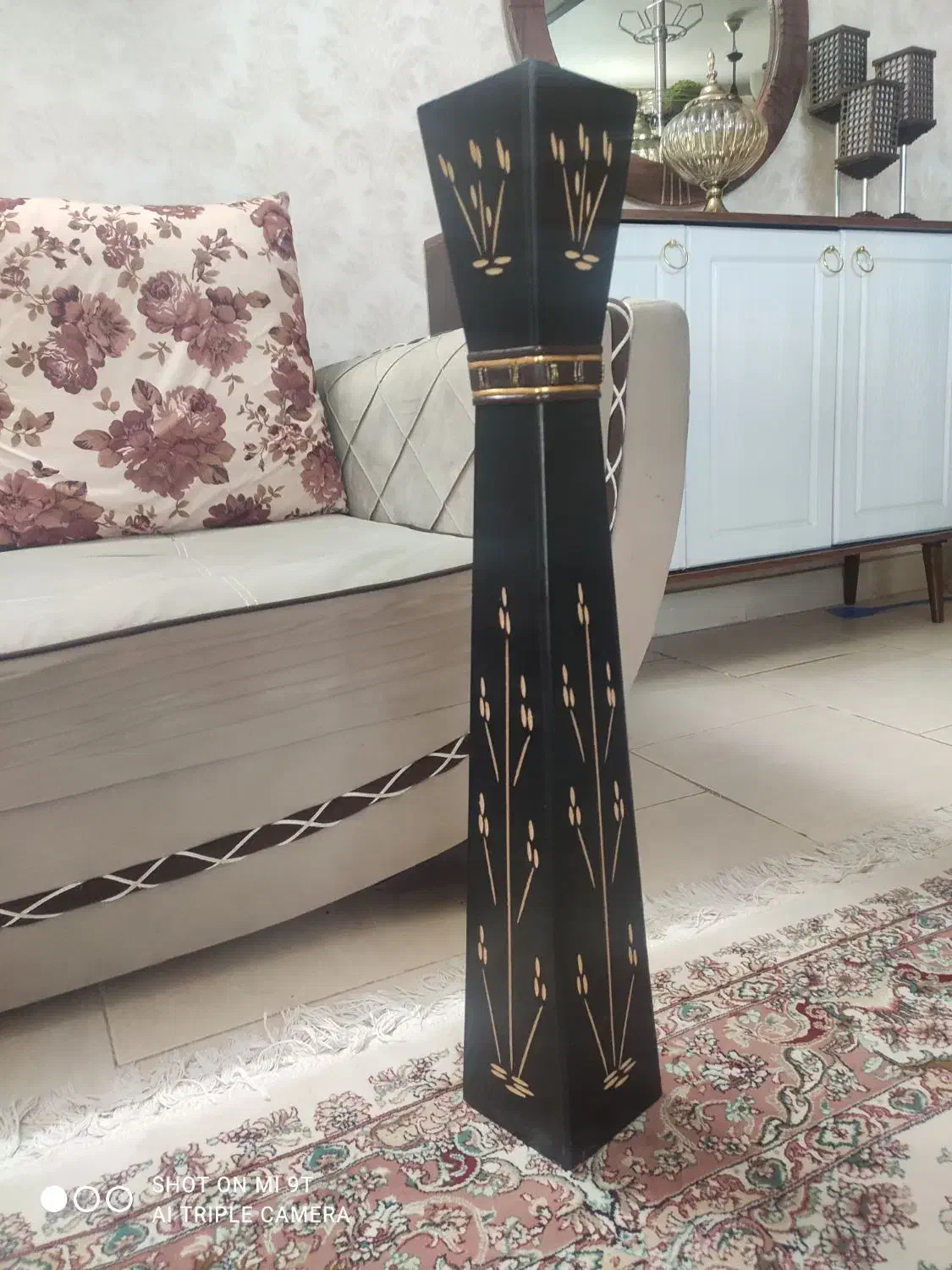 گلدان گل مصنوعی|صنایع دستی و سایر لوازم تزئینی|خوی, |دیوار