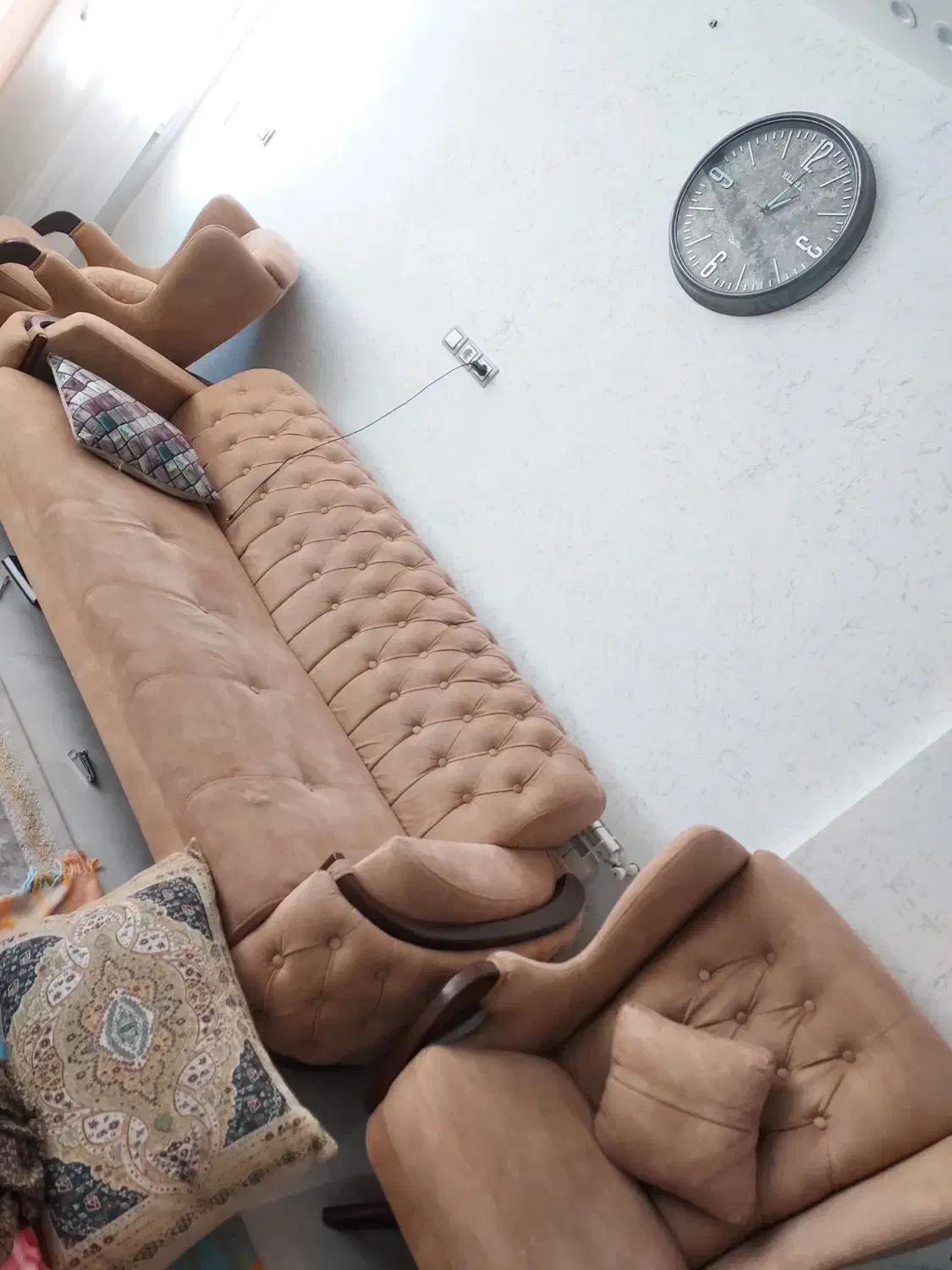 مبل ۸ نفر|مبلمان خانگی و میز عسلی|سبزوار, امام خمینی (ناوی)|دیوار