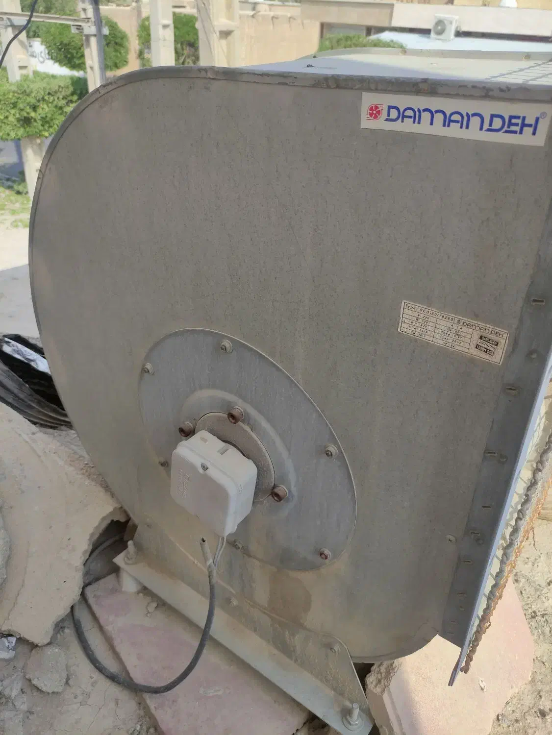 هواکش  و سانترفیوژ ،دمنده مدل BEB-50/18z6s|پنکه و تصفیه‌کنندهٔ هوا|خورموج, |دیوار