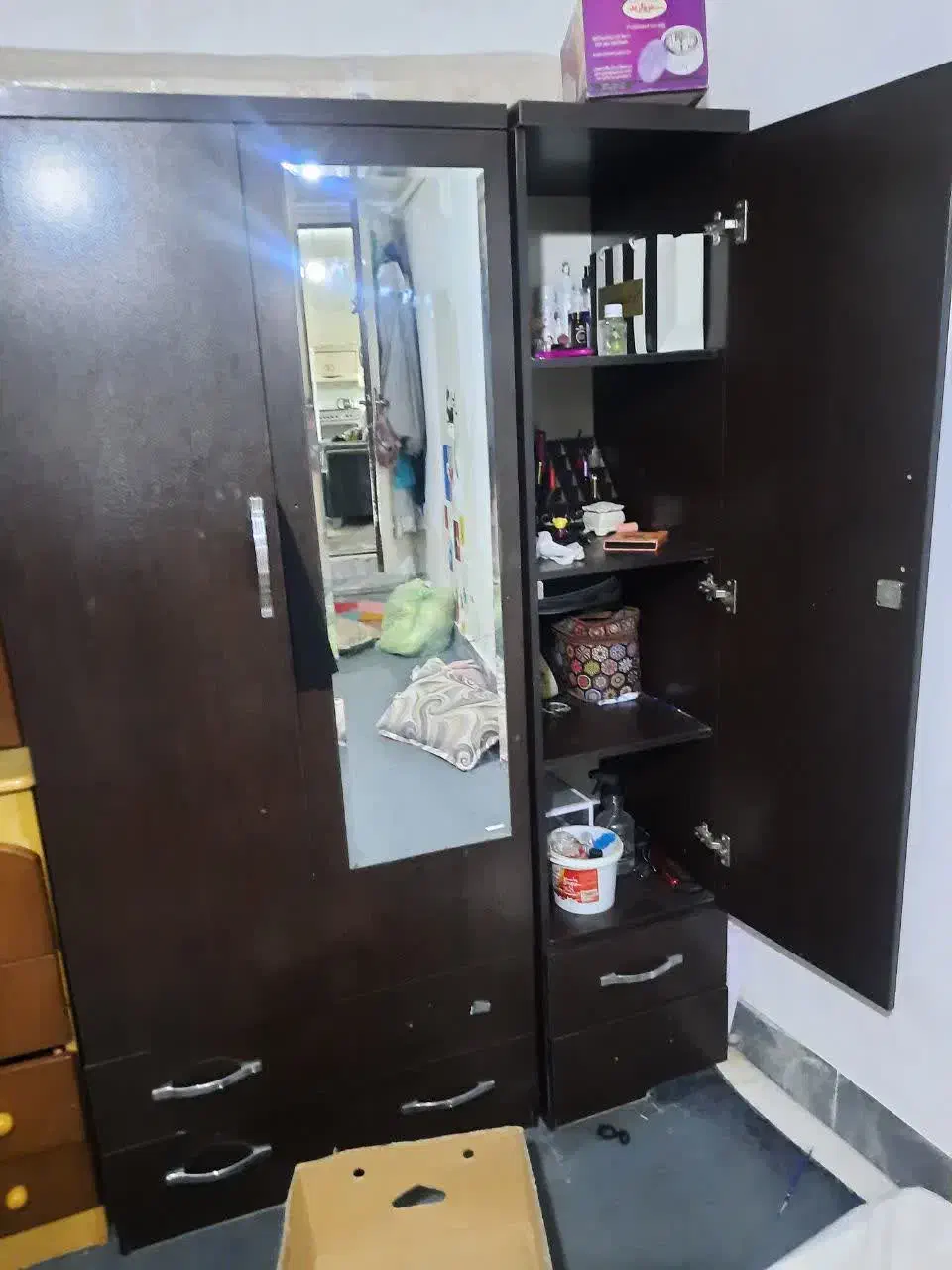 مبل 7 نفره، کمد، میز، آینه|مبلمان خانگی و میز عسلی|قم, انسجام|دیوار