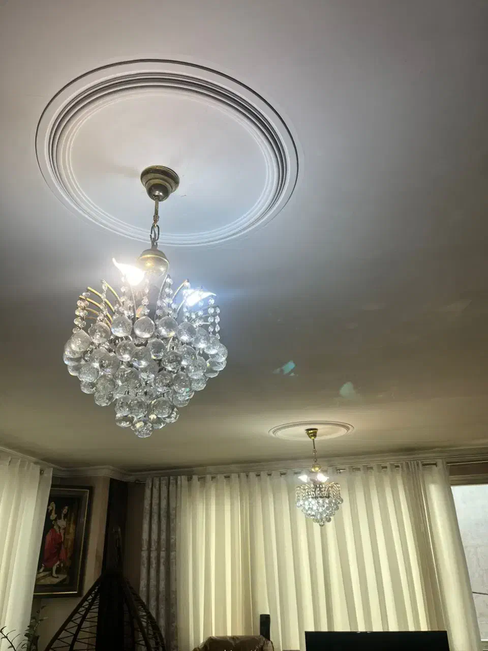 لوستر|لوستر و چراغ آویز|همدان, |دیوار