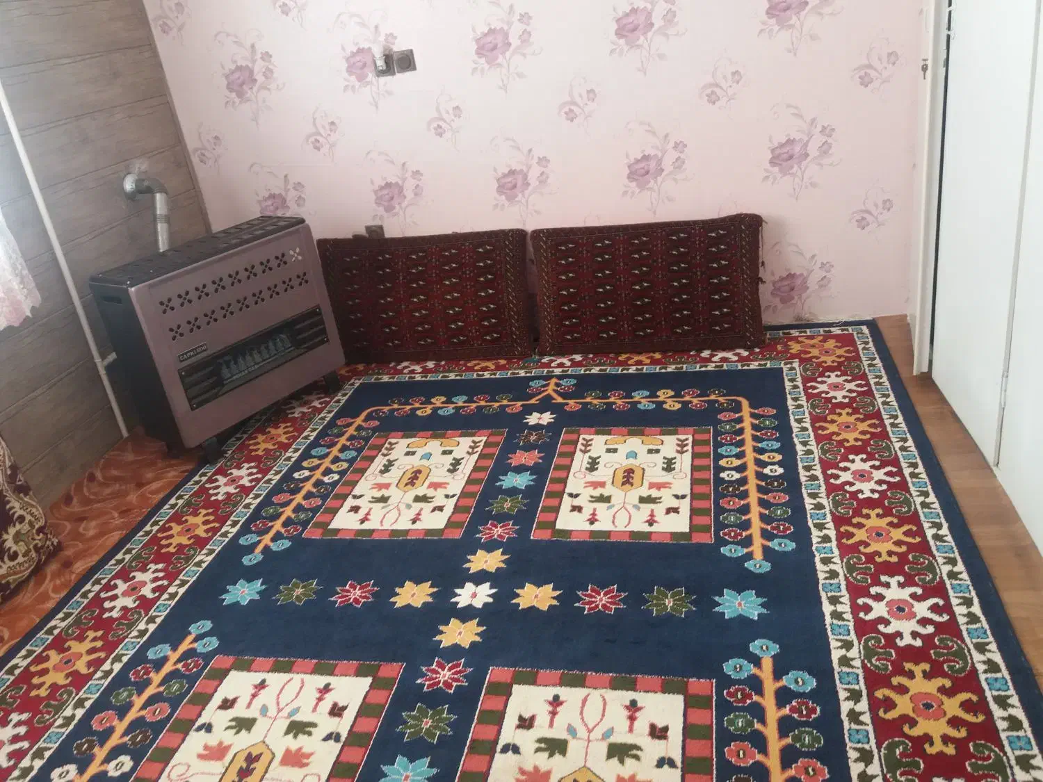 گلیم فرش ۹متری|گلیم، جاجیم، گبه|قزوین, |دیوار