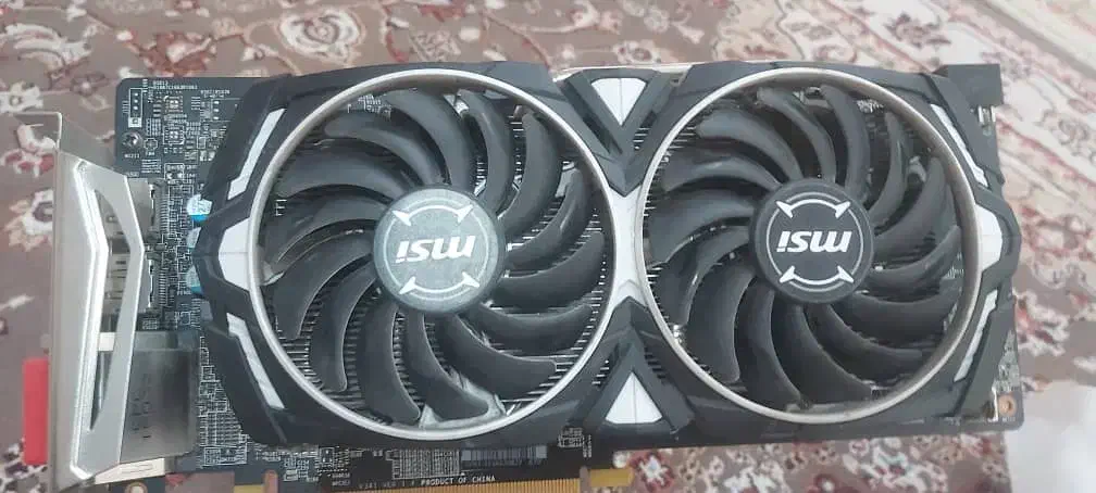 MSI RX 580 8GB Armor|قطعات و لوازم جانبی رایانه|اهواز, باغ شیخ|دیوار