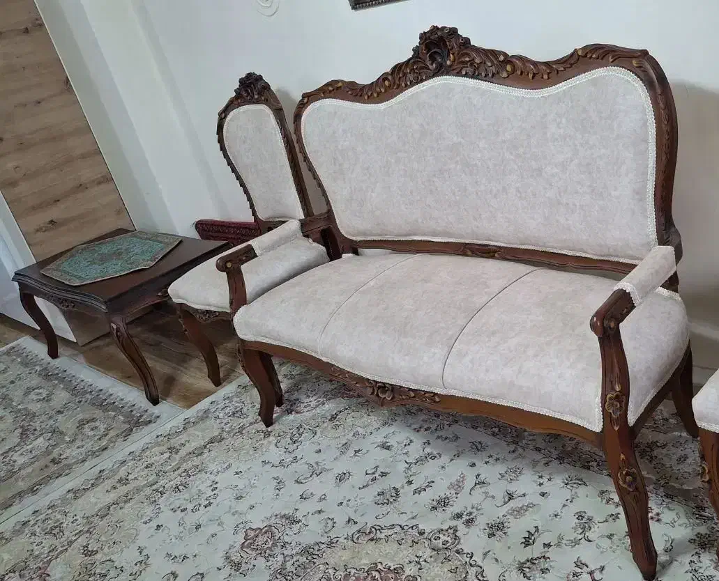 مبل استیل ۹ نفره|مبلمان خانگی و میز عسلی|تهران, قصر فیروزه ۱|دیوار